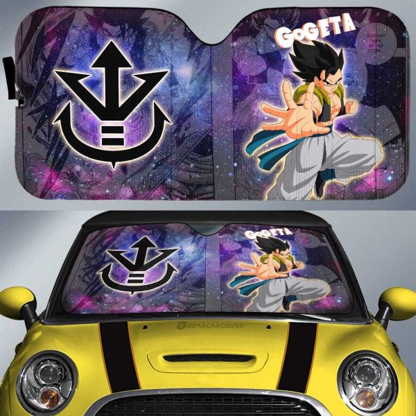 Gogeta Car Sunshade Custom Car Accessories Galaxy Style