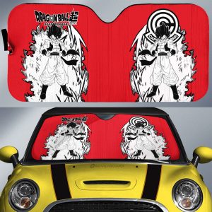 Gogeta Car Sunshade Custom Car Accessories Manga Style