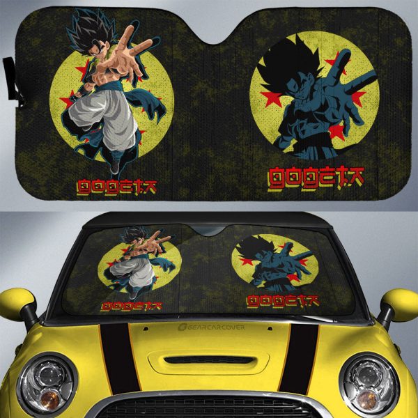 Gogeta Car Sunshade Custom Car Interior Accessories