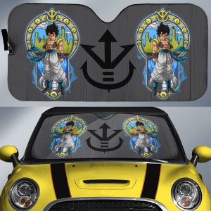 Gogeta Car Sunshade Custom Car Interior Accessories