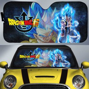 Gogeta Car Sunshade Custom Car Interior Accessories