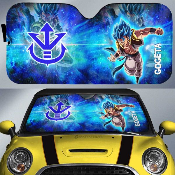 Gogeta Car Sunshade Custom Characters Car Accessories