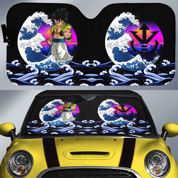 Gogeta Car Sunshade Custom Dragon Ball Car Interior Accessories