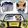 Gogeta Uniform Car Sunshade Custom Dragon Ball Anime