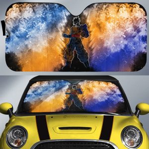 Gohan Car Sunshade Custom Anime Car Accessories