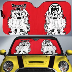 Gohan Car Sunshade Custom Dragon Ball Anime Car Accessories Manga Style For Fans