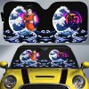 Gohan Car Sunshade Custom Dragon Ball Car Interior Accessories