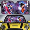 Goku And Chichi Car Sunshade Custom Car Accessories Galaxy Style