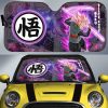 Goku Black Rose Car Sunshade Custom Car Accessories Galaxy Style