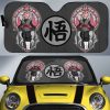 Goku Black Rose Car Sunshade Custom Dragon Ball Car Interior Accessories