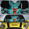 Goku Blue Car Sunshade Custom Car Accessories