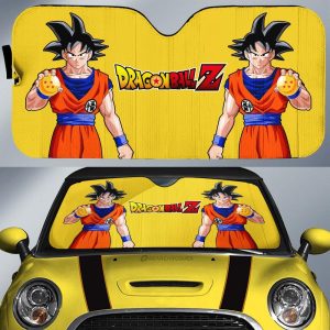 Goku Car Sunshade Custom