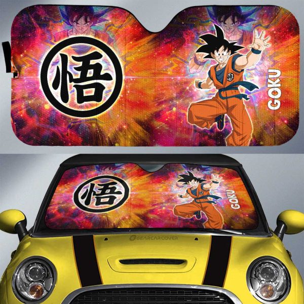 Goku Car Sunshade Custom Car Accessories