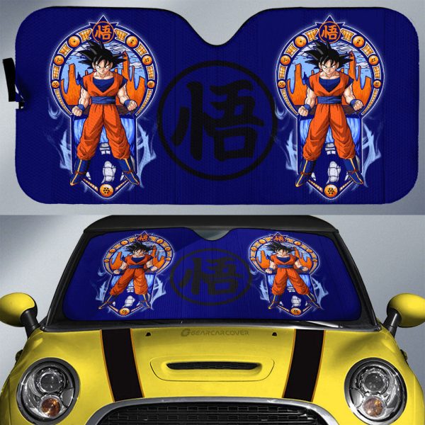 Goku Car Sunshade Custom Car Interior Accessories