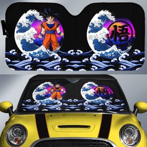 Goku Car Sunshade Custom Car Interior Accessories