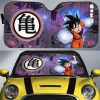 Goku Car Sunshade Custom Dragon Ball Anime Car Accessories Galaxy Style