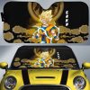 Goku SSJ Car Sunshade Custom Anime Dragon Ball Car Accessories