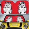 Goku SSJ Car Sunshade Custom Car Accessories Manga Style For Fans