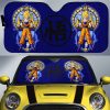 Goku SSJ Car Sunshade Custom Car Interior Accessories