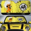 Goku SSJ Car Sunshade Custom Manga Color Style