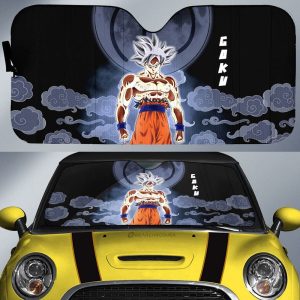 Goku Ultra Instinct Car Sunshade Custom Car Accessories