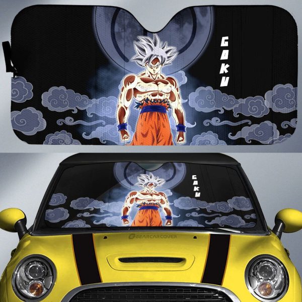 Goku Ultra Instinct Car Sunshade Custom Car Accessories