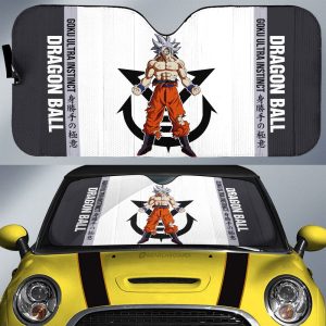 Goku Ultra Instinct Car Sunshade Custom Car Accessories For Fans