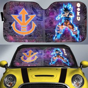 Goku Ultra Instinct Car Sunshade Custom Car Accessories Galaxy Style