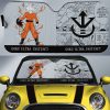 Goku Ultra Instinct Car Sunshade Custom For Car