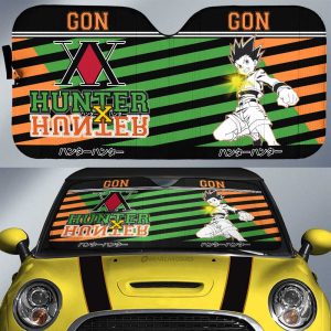 Gon Freecss Car Sunshade Custom Car Interior Accessories