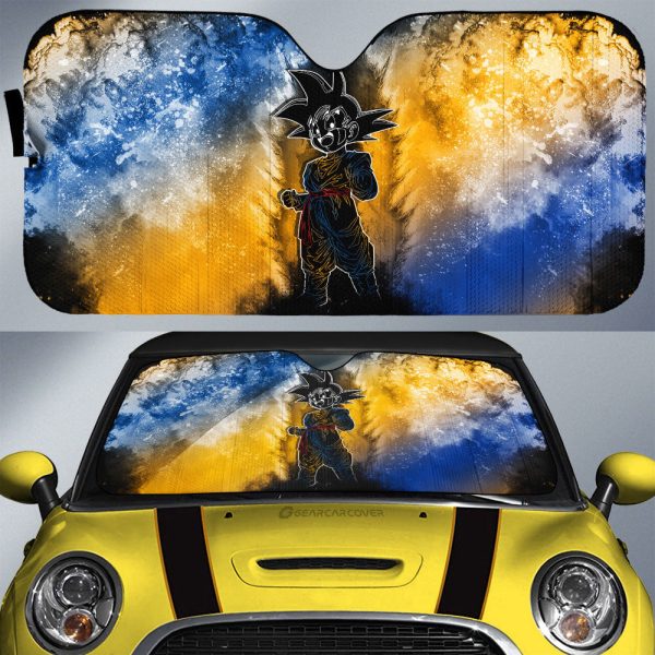 Goten Car Sunshade Custom Anime Car Accessories