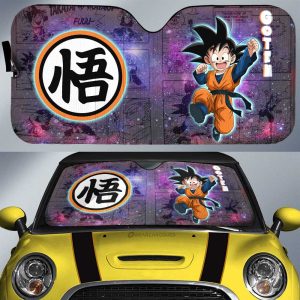 Goten Car Sunshade Custom Car Accessories Galaxy Style