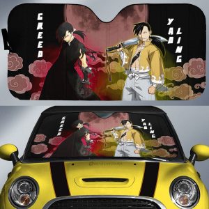 Greed And Ling Yao Car Sunshade Custom Car Accessories