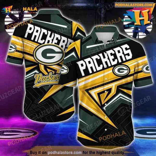 Green Bay Packers NFL Hawaiian Shirt Trending Summer For Sports Fans