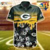 Green Bay Packers NFL Hawaiian Shirt Tropical Pattern Beach Shirts Gift For Best Fan