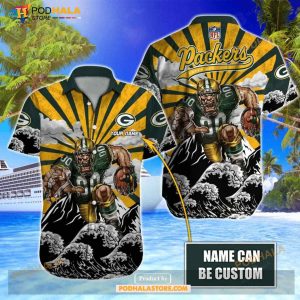 Green Bay Packers NFL Men Hawaiian Shirt