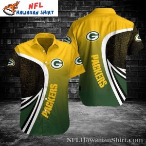 Green Bay Packers Summer Vibes Gold Rush Hawaiian Shirt