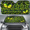 Green Butterfly Car Sunshade Green Car Accessories