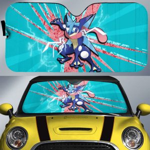 Greninja Car Sunshade Custom Car Interior Accessories