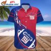 Gridiron Blaze New York Giants Hawaiian Shirt – NY Giants Aloha Shirt