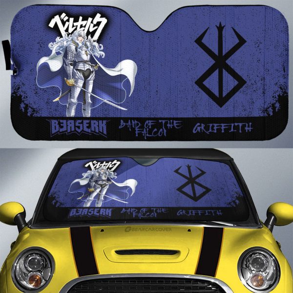 Griffith Car Sunshade Custom Berserk Anime Car Accessories