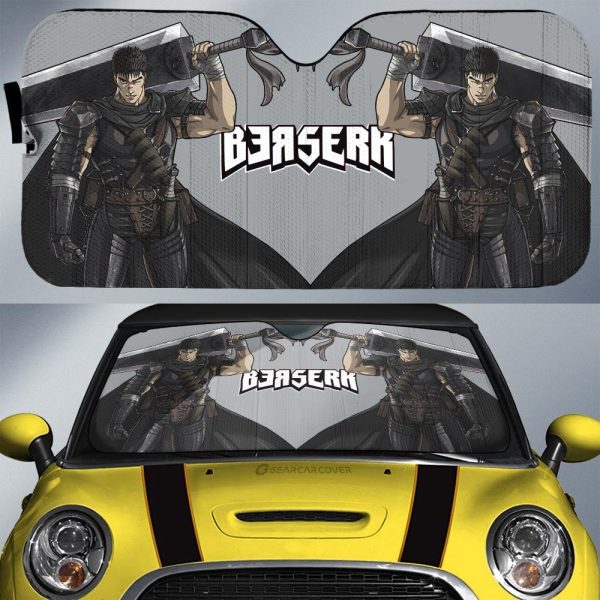 Guts Car Sunshade Custom Main Hero Berserk Anime Car Accessories