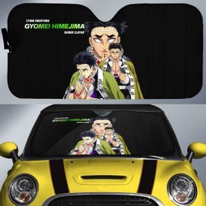 Gyomei Himejima Car Sunshade Custom Demon Slayer Anime