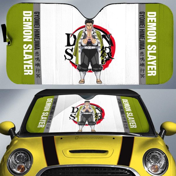 Gyomei Himejima Car Sunshade Custom Demon Slayer Car Accessories For Anime Fans