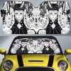 Gyomei Himejima Car Sunshade Custom Kimetsu No Yaiba Manga Car Accessories