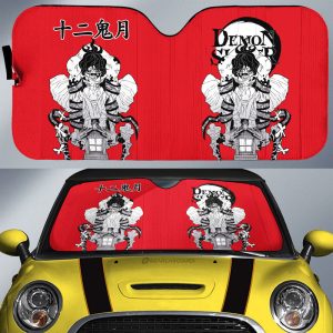 Gyutaro Car Sunshade Custom Car Accessories Manga Style For Fans