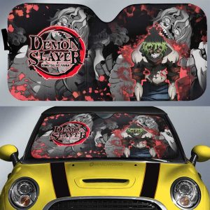 Gyutaro Car Sunshade Custom Demon Slayer Anime Car Accessories