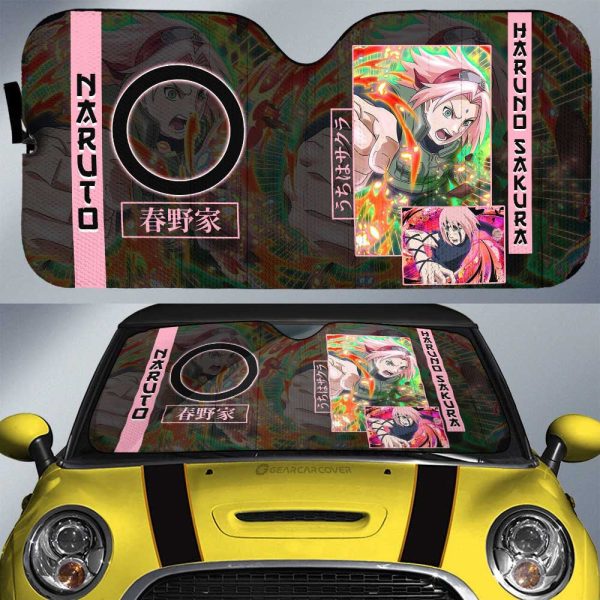 Haruno Sakura Car Sunshade Custom Anime Car Accessories