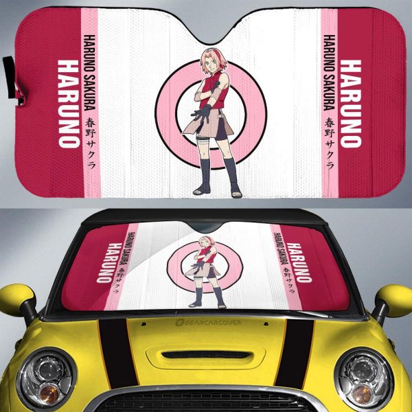 Haruno Sakura Car Sunshade Custom Anime Car Accessories