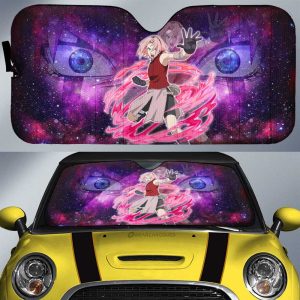 Haruno Sakura Car Sunshade Custom Anime Galaxy Style Car Accessories For Fans